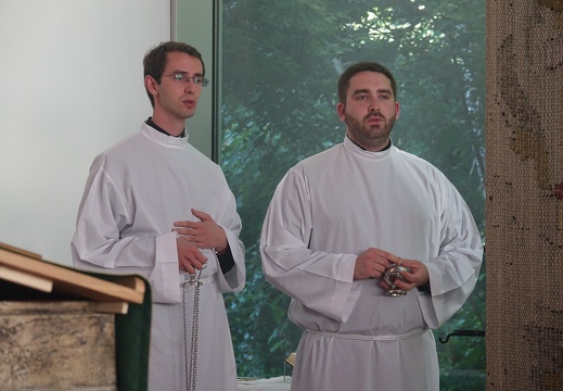 L'institution à l'acolytat deux séminaristes du Séminaire Diocésain International Redemptoris Mater au Luxembourg | 12.06.19