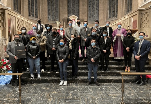 19 catéchumènes sont désormais admis à recevoir les sacrements de l’initiation chrétienne