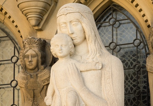 Fürbittgebet für den Frieden (Vorplatz/Parvis der Kathedrale) 