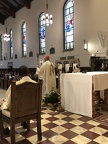 July 31, 2022 - Mass at Holy Child Jesus Parish with Chicago community and parishioners - blessing of statue of Our Lady of Luxembourg - II