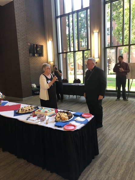 August 9, 2022 - Reception at Viterbo University, FSPA Lobby in the Find Arts Center, LaCrosse, II.jpeg