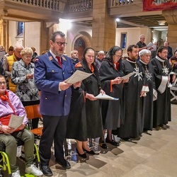 Caritas, die Mitglieder der Ersten Hilfe des Malteserordens und das Kolpingwerk Luxemburg