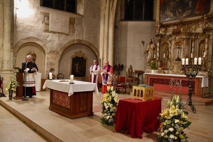 16 mars 2025, complies en présence des reliques de saint Thomas d'Aquin