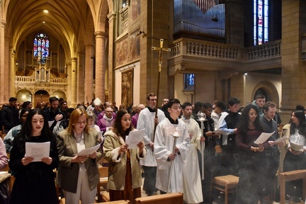 Appel décisif des catéchumènes, 23 mars 2025 à la cathédrale