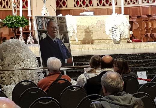 Eng lescht Éierung fir S.A.R. de Grand-Duc Jean an der Krypta vun der Kathedral (05.05.2019)