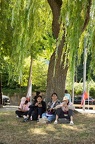 Visite du groupe éthiopien, vietnamien et thaïlandais à Schengen (randonnée, picnic, messe, musée) | 18.07.2023