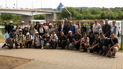 Visite du groupe éthiopien, vietnamien et thaïlandais à Schengen (randonnée, picnic, messe, musée) | 18.07.2023