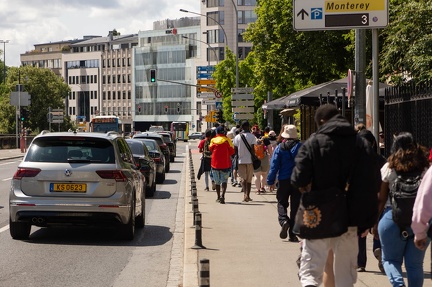 Visite du groupe australien, éthiopien, vietnamien et thaïlandais à Luxembourg-Ville