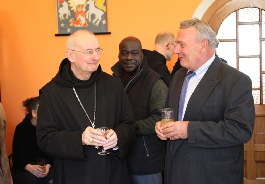 Dom Michel et un oblat