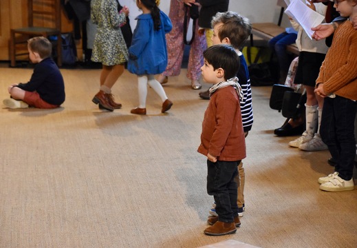 De très nombreux enfants étaient présents