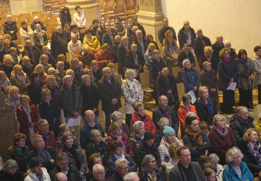 Messe für die Pfarreien Bartreng-Stroossen Saint-Jean XXIII, Mamerdall Saint-Christophe und Steesel-Walfer Sainte-Trinité
