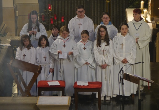 Messe für die Pfarreien Bartreng-Stroossen Saint-Jean XXIII, Mamerdall Saint-Christophe und Steesel-Walfer Sainte-Trinité