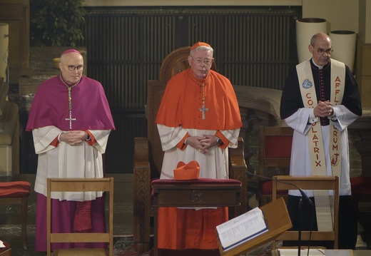 Messe für die Pfarreien Bartreng-Stroossen Saint-Jean XXIII, Mamerdall Saint-Christophe und Steesel-Walfer Sainte-Trinité