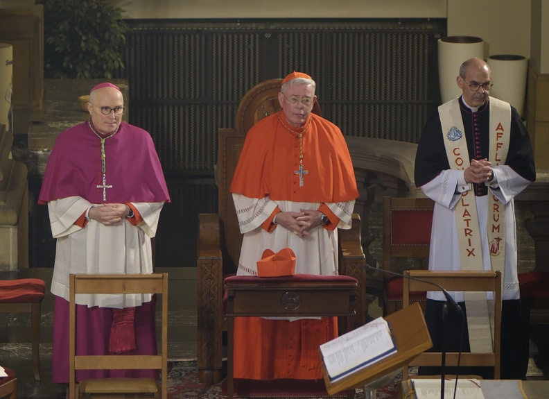 Messe für die Pfarreien Bartreng-Stroossen Saint-Jean XXIII, Mamerdall Saint-Christophe und Steesel-Walfer Sainte-Trinité