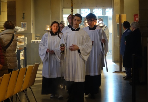 Messe für die Pfarreien Bartreng-Stroossen Saint-Jean XXIII, Mamerdall Saint-Christophe und Steesel-Walfer Sainte-Trinité