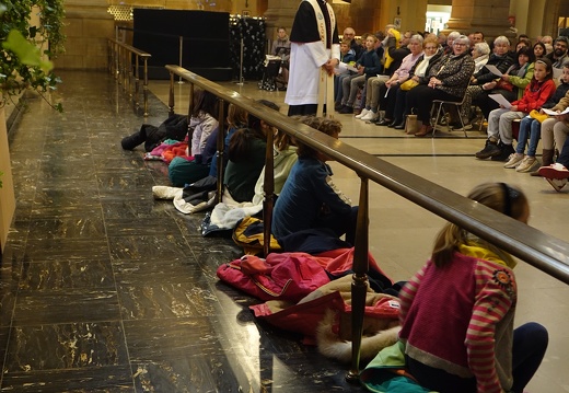 Messe für die Pfarreien Bartreng-Stroossen Saint-Jean XXIII, Mamerdall Saint-Christophe und Steesel-Walfer Sainte-Trinité