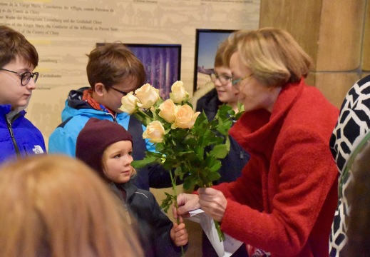 15 décembre 2024, messe des familles pour le retour de la Consolatrice