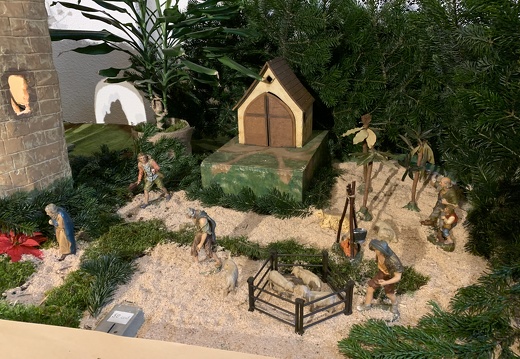 Crèche de l'église d'Everlange