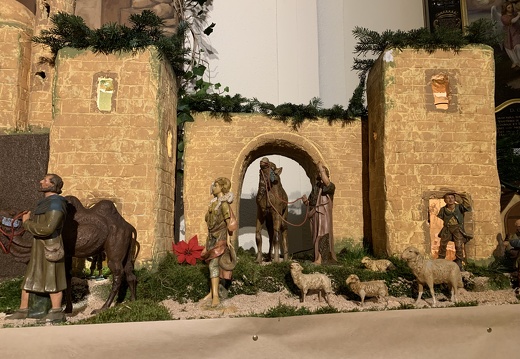 Crèche de l'église d'Everlange
