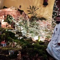 Crèche de l'église de Gasperich présentée par son sacristain Elias