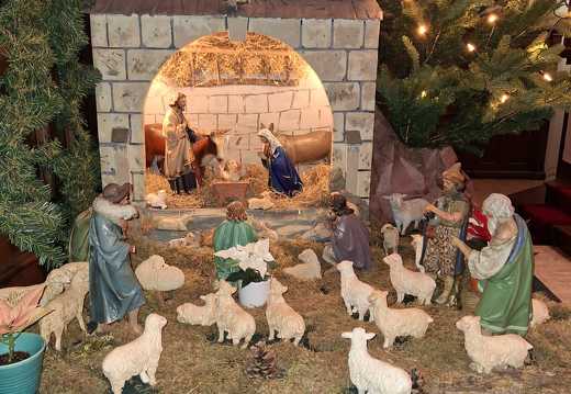 Crèche de l'église de Wecker