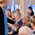30 janvier 2025, la Consolatrice en visite à la maison des aînés Op der Rhum