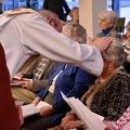 30 janvier 2025, la Consolatrice en visite à la maison des aînés Op der Rhum