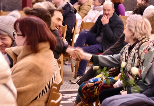 14 février 2025, célébration en mémoire des sans-abris décédés