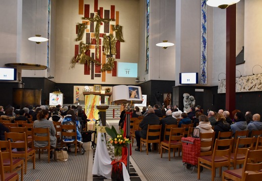 14 février 2025, célébration en mémoire des sans-abris décédés