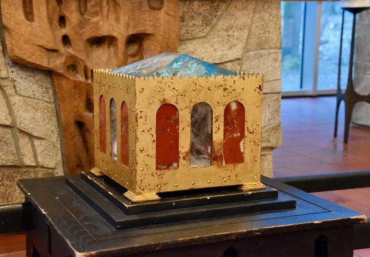 11 mars 2025, accueil des reliques de saint Thomas d'Aquin au Centre Jean XXIII