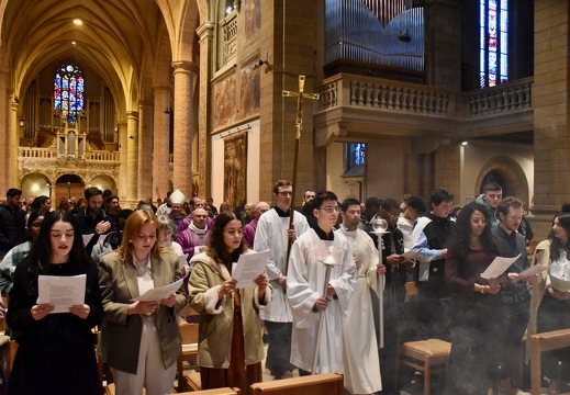 Appel décisif des catéchumènes, 23 mars 2025 à la cathédrale