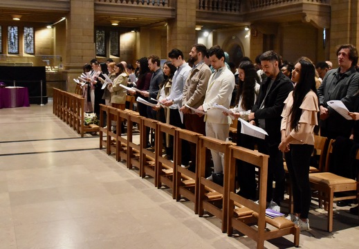 Appel décisif des catéchumènes, 23 mars 2025 à la cathédrale