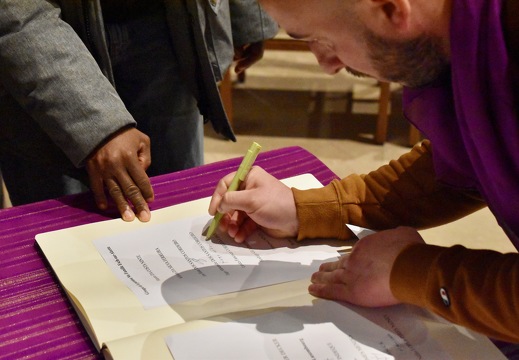 Appel décisif des catéchumènes, 23 mars 2025 à la cathédrale