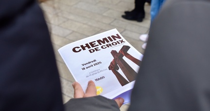Chemin de croix du Vendredi saint, 18 avril 2025.