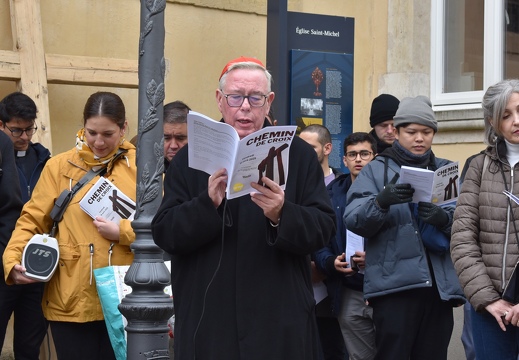 Chemin de croix du Vendredi saint, 18 avril 2025.