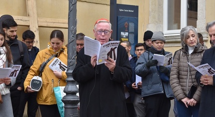 Chemin de croix du Vendredi saint, 18 avril 2025.