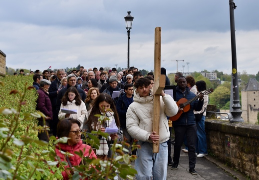 Chemin de croix du Vendredi saint, 18 avril 2025.