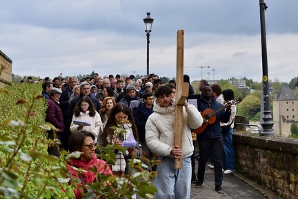 Chemin de croix du Vendredi saint, 18 avril 2025.