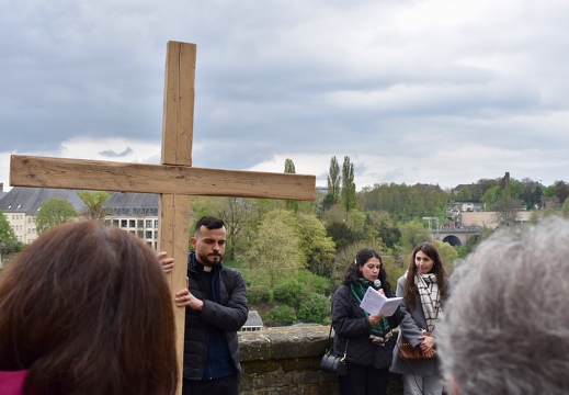Chemin de croix du Vendredi saint, 18 avril 2025.