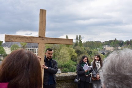 Chemin de croix du Vendredi saint, 18 avril 2025.