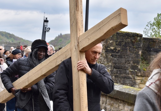 Chemin de croix du Vendredi saint, 18 avril 2025.