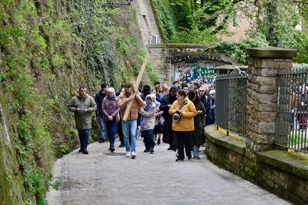 Chemin de croix du Vendredi saint, 18 avril 2025.