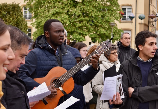 Chemin de croix du Vendredi saint, 18 avril 2025.