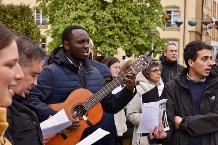 Chemin de croix du Vendredi saint, 18 avril 2025.