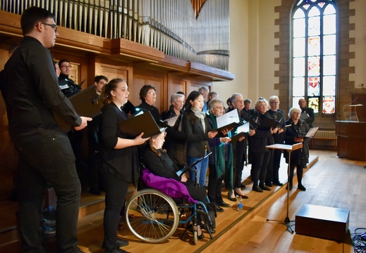Célébration de la Passion du Seigneur à la cathédrale de Luxembourg, 18 avril 2025