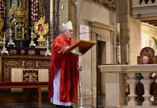 Célébration de la Passion du Seigneur à la cathédrale de Luxembourg, 18 avril 2025