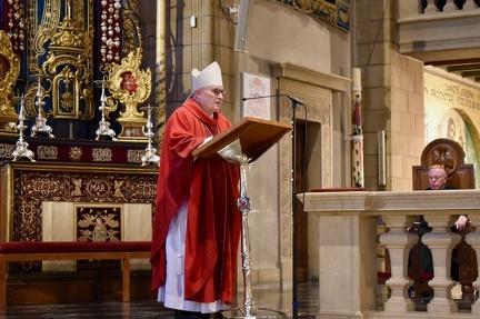 Célébration de la Passion du Seigneur à la cathédrale de Luxembourg, 18 avril 2025