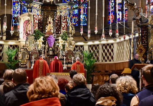 Célébration de la Passion du Seigneur à la cathédrale de Luxembourg, 18 avril 2025