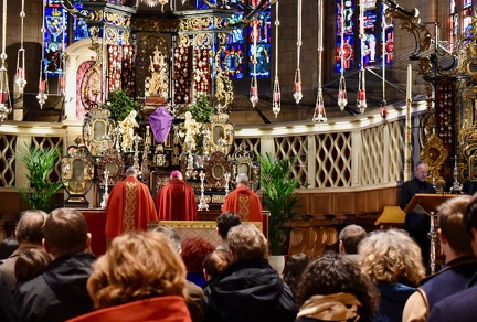 Célébration de la Passion du Seigneur à la cathédrale de Luxembourg, 18 avril 2025