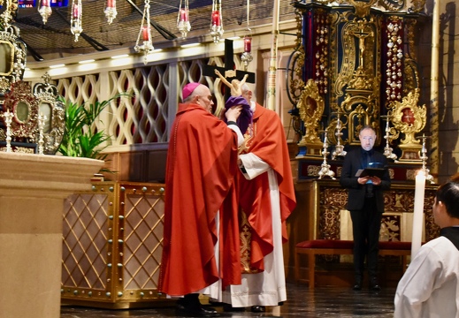 Célébration de la Passion du Seigneur à la cathédrale de Luxembourg, 18 avril 2025